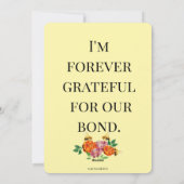 ベストフレンド フォーエバー 挨拶 シーズンカード (裏面)