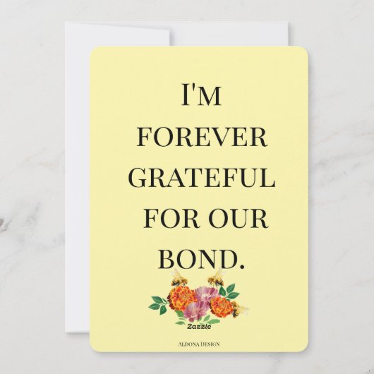 ベストフレンド フォーエバー 挨拶 シーズンカード (裏面)