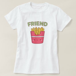 ベストフレンド フライドポテト おそろいTシャツ Tシャツ