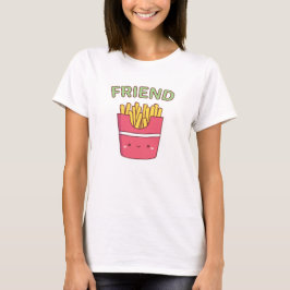 ベストフレンド フライドポテト おそろいTシャツ Tシャツ