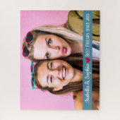 ベストフレンド 永遠の友情 フォトテンプレート BFF ジグソーパズル (縦)