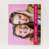 ベストフレンド 永遠の友情 フォトテンプレート BFF ジグソーパズル (縦)