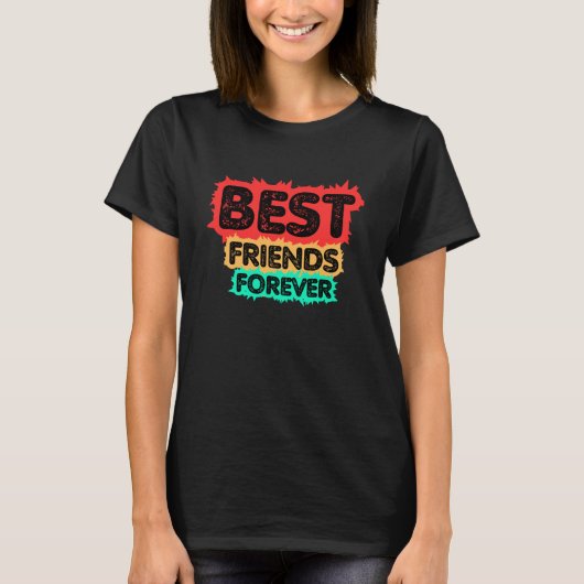 ベストフレンド 永遠の友情 Tシャツ (正面)