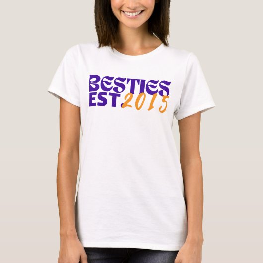 ベストフレンド、親友、女子旅 Tシャツ (正面)