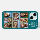 ベストフレンド 8枚フォト ティール Case-Mate iPhoneケース (裏面 (横))