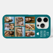 ベストフレンド 8枚写真 ティール Case-Mate iPhoneケース (裏面 (横))