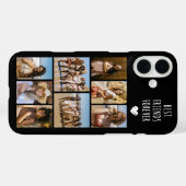 ベストフレンド 8枚 写真 ブラック Case-Mate iPhoneケース (裏面 (横))