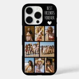 ベストフレンド 8枚 写真 ブラック iPhone 16 PROケース