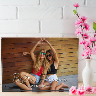 ベストフレンド Forever、BFF 写真、モダンなおしゃれなカスタムデザイン フォトブロック