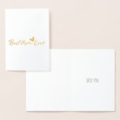 ベストマムハート 箔カード (ディスプレー)