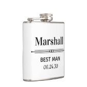 ベストマンへの特別な贈り物 フラスク (右)