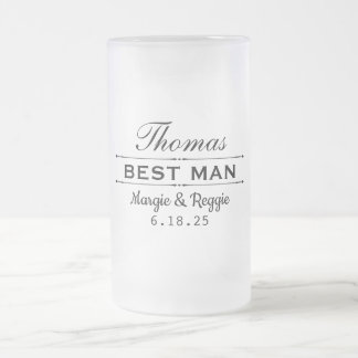 ベストマン ウェディングパーティー フロスト マグ (470ml)