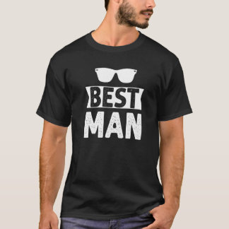 ベストマン ウェディング グルームズマン ブライダル バチェラー パーティー Tシャツ