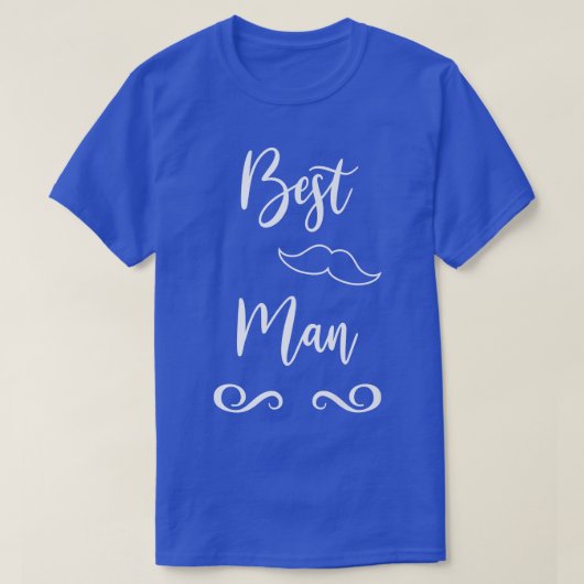 ベストマン ウェディング マッチング Tシャツ (デザイン正面)