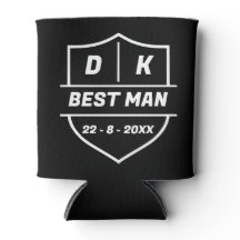 ベストマン オリジナルイニシャルと日付 ウェディング
