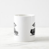 ベストマン トラック運転手 コーヒーマグカップ (中央)