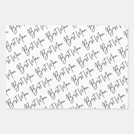 ベストマン ラッピングペーパー フラットシート 3枚セット ラッピングペーパーシート (正面2)