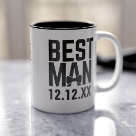 ベストマン 媒酌人 ギフト コーヒーマグ ツートーンマグカップ