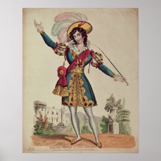 ベストリス夫人 ポスター (正面)