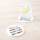 ベスト米国東部標準時刻おばあさんのギフトとしてさもなければ知られていて コースター (側面)