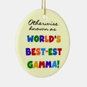 ベスト米国東部標準時刻ガンマギフトとしてさもなければ知られていて セラミックオーナメント (右)