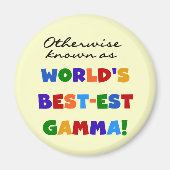 ベスト米国東部標準時刻ガンマギフトとしてさもなければ知られていて マグネット (正面)