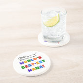 ベスト米国東部標準時刻ナナのTシャツとしてさもなければ知られていて コースター (側面)