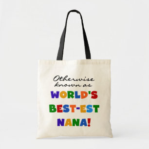 ベスト米国東部標準時刻ナナのTシャツとしてさもなければ知られていて トートバッグ