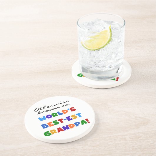 ベスト米国東部標準時刻祖父のギフトとしてさもなければ知られていて コースター (側面)