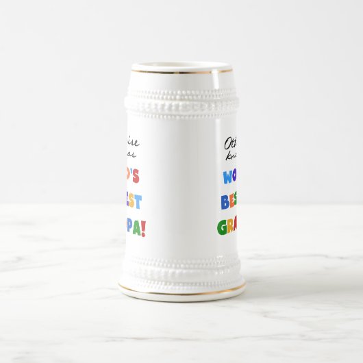 ベスト米国東部標準時刻祖父のギフトとしてさもなければ知られていて ビールジョッキ (中央)