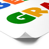 ベスト米国東部標準時刻祖父のギフトとしてさもなければ知られていて ポスター (角)