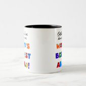 ベスト米国東部標準時刻Abueloのギフトとしてさもなければ知られていて ツートーンマグカップ (中央)