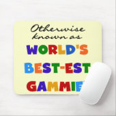 ベスト米国東部標準時刻GammieのTシャツとしてさもなければ知られていて マウスパッド (マウス)