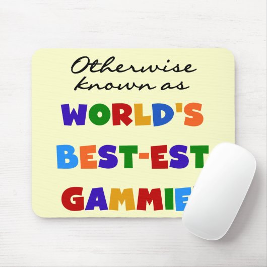 ベスト米国東部標準時刻GammieのTシャツとしてさもなければ知られていて マウスパッド (マウス)