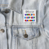 ベスト米国東部標準時刻GammieのTシャツとしてさもなければ知られていて 缶バッジ (インサイチュ)