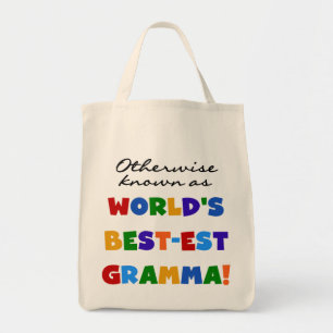 ベスト米国東部標準時刻GrammaのTシャツとしてさもなければ知られていて トートバッグ