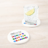 ベスト米国東部標準時刻GrammieのTシャツとしてさもなければ知られていて コースター (側面)