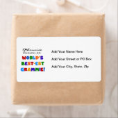 ベスト米国東部標準時刻GrammieのTシャツとしてさもなければ知られていて ラベル (インサイチュ)