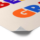 ベスト米国東部標準時刻Granmaのギフトとしてさもなければ知られていて ポスター (角)