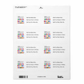 ベスト米国東部標準時刻Granmaのギフトとしてさもなければ知られていて ラベル (フルシート)