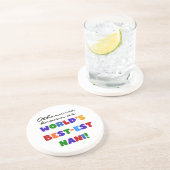 ベスト米国東部標準時刻NaniのTシャツおよびギフトとしてさもなければ知られていて コースター (側面)