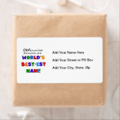 ベスト米国東部標準時刻NaniのTシャツおよびギフトとしてさもなければ知られていて ラベル (インサイチュ)