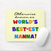 ベスト米国東部標準時刻Nannaのギフトとしてさもなければ知られていて マウスパッド (マウス)