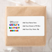 ベスト米国東部標準時刻NonnaのTシャツのギフトとしてさもなければ知られていて ラベル (インサイチュ)