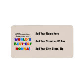 ベスト米国東部標準時刻NonnaのTシャツのギフトとしてさもなければ知られていて ラベル (正面)