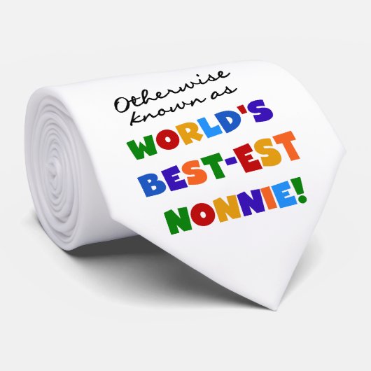 ベスト米国東部標準時刻Nonnieのギフトとしてさもなければ知られていて ネクタイ (ロール)