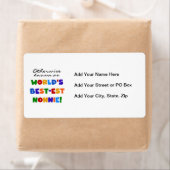 ベスト米国東部標準時刻Nonnieのギフトとしてさもなければ知られていて ラベル (インサイチュ)