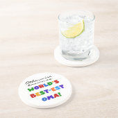 ベスト米国東部標準時刻OmaのTシャツおよびギフトとしてさもなければ知られていて コースター (側面)