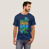 ベスト飲みダッド Tシャツ (正面フル)