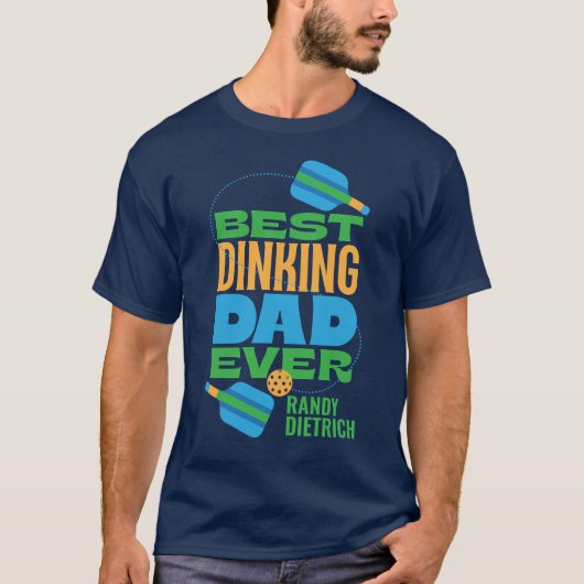ベスト飲みダッド Tシャツ (正面)